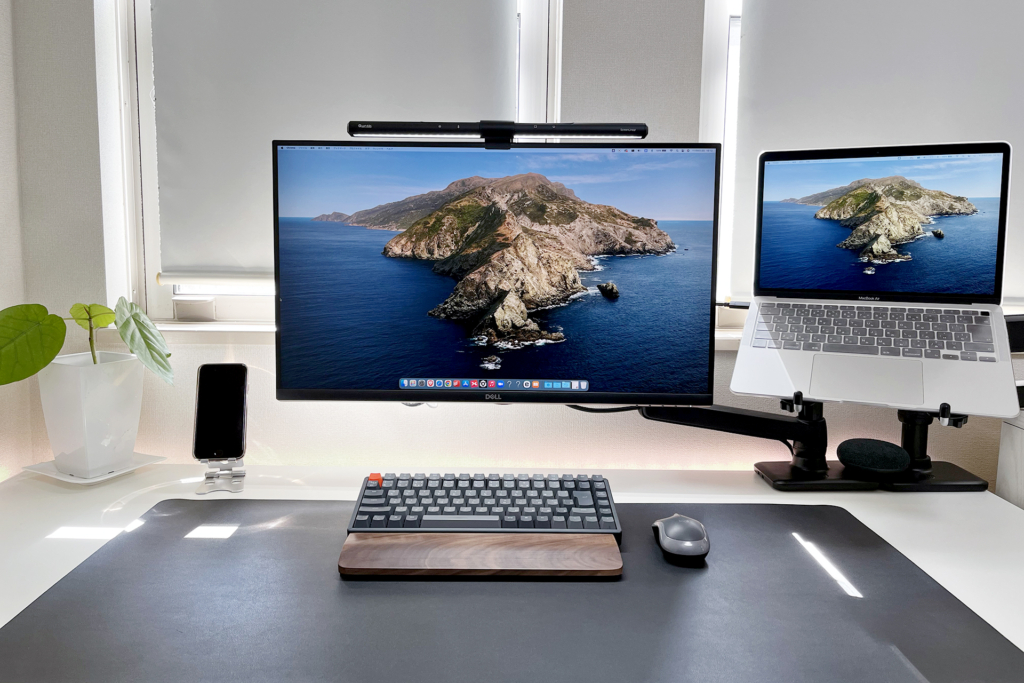 ノートPCと外部モニターの接続イメージ